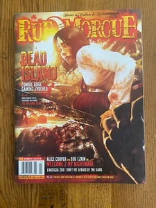 RUE MORGUE #115 (2011) Alice Cooper, Blood Beach, Fantasia 2011, DEL TORO - Picture 1 of 9
