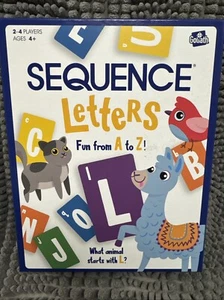 SEQUENCE Letters- Board Game - Kids Educational Alphabet Learning Game - Ages 4+ - Picture 1 of 3