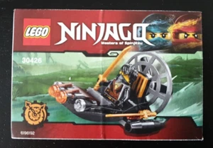 LEGO Ninjago 30426 Stealthy Swamp Airboat instructions only Retired - Foto 1 di 3
