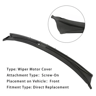 Lower Motor Cowl Cover-Windshield Wiper Grille Fit BMW M3 E46 323i 328i 96-2006 - Image 1 of 4