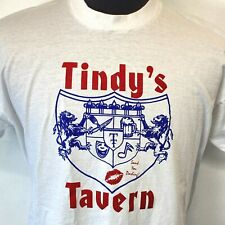 Vintage Tindy's Tavern T Shirt XL Sank You Darling Fruit of the Loom BEST USA S6