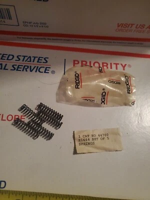 RIDGID 44700 - E1664 SET OF 5 SPRINGS NEW, U1  - Image 1 of 4