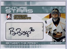 2009-10 Between The Pipes Autographs #ABB Ben Bishop *S2015