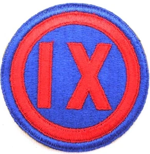 WWII US Army IX Corps Patch 9th Corps original vintage each P2114 - Picture 1 of 4