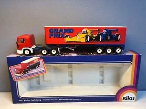 Siku 3119 MAN semirremolque Grand Prix Fórmula 1 carrera sin usar, en caja 1:55 - Imagen 1 de 10