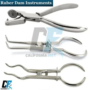 Instrumentos de presa de goma dental Anisworth perforador agujero alicate pinzas de cerveza Stoke - Imagen 1 de 4