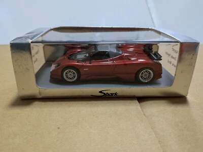 SPARK  S0197 PAGANI ZONDA SPYDER  " DARK RED "  1/43 - Image 1 of 4