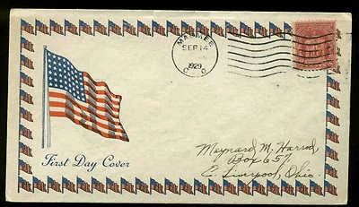 680 FALLEN TIMBERS FDC MAUMEE, OH UNLISTED CACHET BY BRADIE BUCHANAN--SCARCE - Image 1 of 2