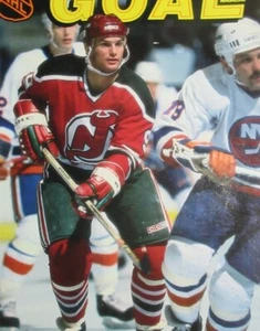 NHL Goal Magazine Mar 14 1987 program New York Islanders vs New Jersey Devils - Picture 1 of 10