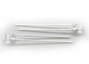 Digitrax ACC-T1W ~ New 2025 ~ Warm White ~ 3mm T1 LED ~ 10 Pack - Picture 1 of 1