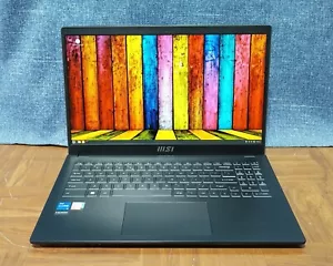 MSI Modern 15 B12M 15.6" FHD i5-1235U 512 GB NVMe 8 GB RAM No OS Intel Iris Xe - Picture 1 of 17