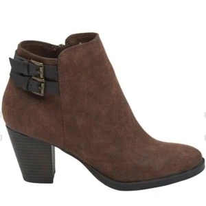 NEU Sugar Ellie Cognac Nubuck Smith Stiefeletten Damen 6 - Bild 1 von 9