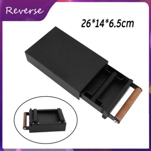 Espresso Knock Box Schublade Abnehmbare Knock Container Bar&Anti-Rutsch Basis - Bild 1 von 11