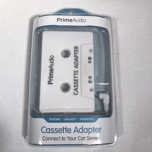 Prime Audio Car Cassette Adapter Connect to your car stereo paca-1070 New - Picture 1 of 4
