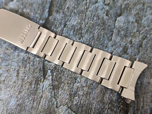 CITIZEN BRACELET 20mm H LINKS CURVED END WATCH BAND STAINLESS STEEL SILVER COLOR - Picture 1 of 5
