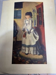 George Bellows 1940 Kollotypie Druck "Lady Jean" von Living American Art - groß - Bild 1 von 3