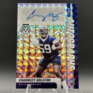Mosaic Chauncey Golston 2021 novato autógrafos radiocontrol novato #RA-50 Cowboys - Imagen 1 de 2