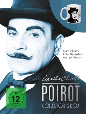 Poirot - Collector's Box. Alle Fälle. Alle Episoden DVD  *NEU*OVP* - Bild 1 von 4