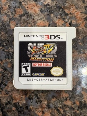 Nintendo 3DS Super Street Fighter IV: 3D Edition Not For Resale Demo Tested Rare - Image 1 of 4