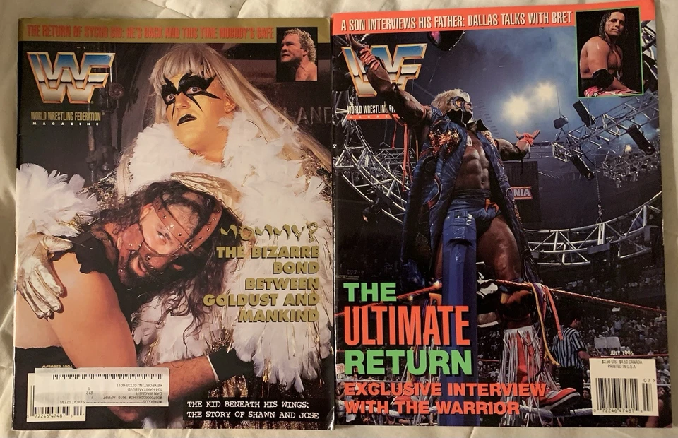 WWF Magazine July 1996 & October 1996 - Image 1 of 1
