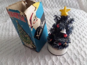 Vintage Winking Merry Lite Weihnachtsbaum batteriebetrieben mit Box funktioniert - Bild 1 von 9