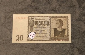 20 Deutsch Mark altes Geld  - Bild 1 von 2