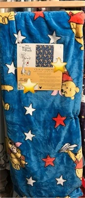 Winnie the Pooh Cloud Blanket Red/White/Blue 60x70 4th Of July 🧨🧨 - Image 1 of 4
