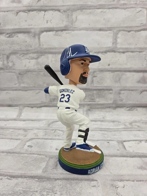 Подлинная качающаяся голова с автографом Эдриана Гонсалеса из LA Dodgers Beckett  - Изображение 1 из 4