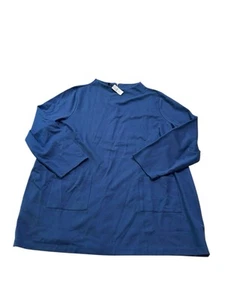 Talbots Woman's 3X Effortless Funnel Neck Tunic Ponte  Stretch Business Casual - Picture 1 of 12