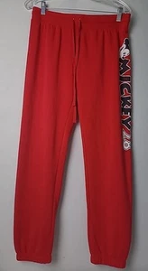 DISNEY GIRL'S MICKEY MOUSE 28 JOGGERS SWEATPANTS YOUTH RED JERRY LEIGH FLEECE L - Picture 1 of 13