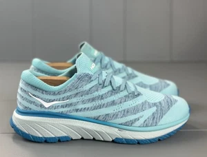 Hoka One One Womens Cavu 3 1106482 Green Blue Running Shoes Sneakers Size 9.5 - Picture 1 of 15