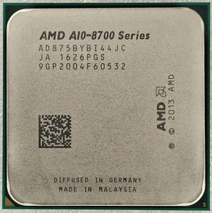 AMD A10-8750 Quad Core Processor 3.6 - 4.0 GHz, Socket FM2+, 65W CPU - Picture 1 of 2