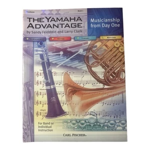 The Yamaha Advantage Trombone Book 1 NOS 2001 Carl Fischer Band Method - Picture 1 of 3