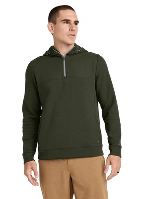 Jockey Men's EVERACTIVE Mixed Media 1/2 Zip Hoodie - Image 1 of 2