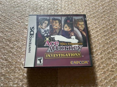 Ace Attorney Investigations: Miles Edgeworth (DS, 2010) - BRAND NEW / SEALED - Image 1 of 4