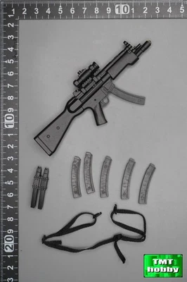 Equipo FBI Very Hot Toys 1006 escala 1:6 - Sub-ametralladora MP5 Foto 1 de 2
