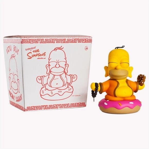 Kidrobot x The Simpsons - Buddha Homer Vinyl Figure BNIB - Image 1 of 1