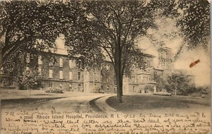Vintage Postcard Rhode Island Hospital Providence RI Posted 1912 Rotograph UB - Picture 1 of 3