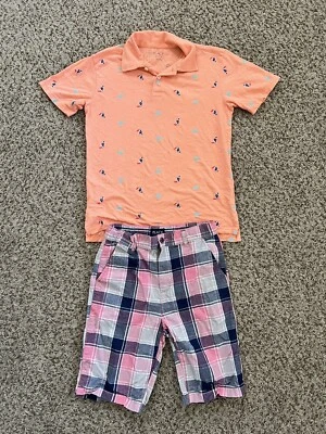 JUEGO CAMISA Y SHORTS CHILDREN'S PLACE NIÑOS TALLA 12 Foto 1 de 4