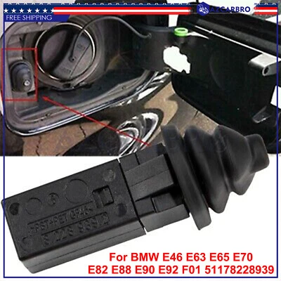 Для BMW 325CI 325I 325XI 330CI 2001-2006 новая защелка топливной двери с буферным эжектором - Изображение 1 из 4