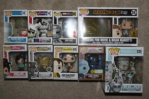 Lot of 9 Random Funko Pop Cheif Ulquiorra Vanellope Claptrap Aang Brain Mariotti - Picture 1 of 9
