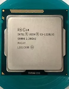 Intel Xeon E3-1220L V2 GEN8 SR0R6 LGA1155 2.3GHz 5GT/s Dual-Core CPU Processor - Picture 1 of 1