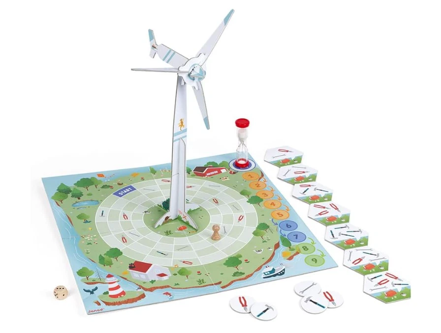 Janod Wind Turbine Challenge Co-operative Game - in Partnership with WWF