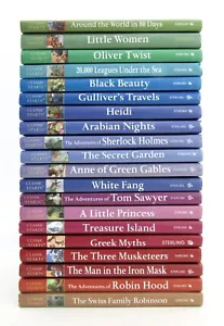 Lot 20 CLASSIC STARTS Books Sterling HB VGC L1 - Imagen 1 de 3