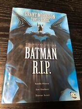 Batman : R. I. P. by Grant Morrison (2009, Hardcover)