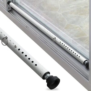 Adjustable Sliding Door Security Bar 16-51" for Home Apartment Security - Picture 1 of 7