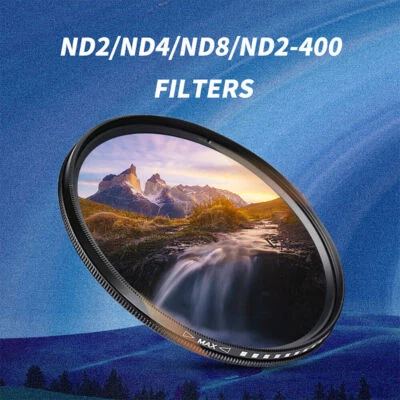 ND Filter ND2 ND4 ND8 37/40.5/43/46/49/52/55/58/62/67/72/77/82mm ND Lens Filter - Image 1 of 4