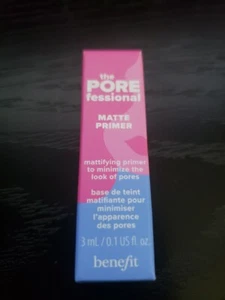 Benefit Cosmetics The POREfessional Matte Primer 3mL / 0.1 fl oz DELUXE SAMPLE - Picture 1 of 6