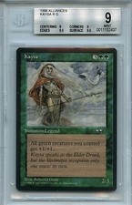 MTG Kaysa  BGS 9.0 (9) Mint Alliances Magic Card Amricons 2437