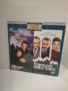 MIRAGE and THE LIST OF ADRIAN MESSENGER (2-Laserdisc LD WIDESCREEN) CLASSICS - Picture 1 of 3